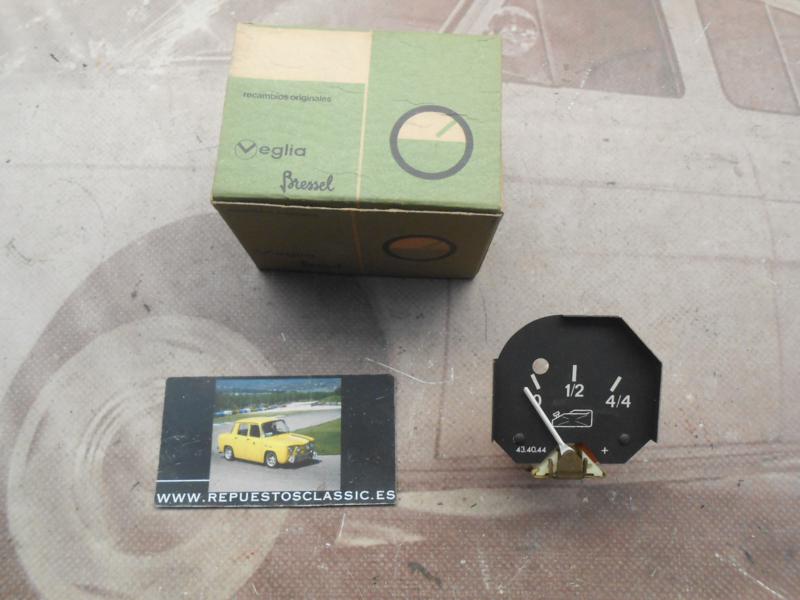 CK440 RELOJ INDICADOR NIVEL COMBUSTIBLE SEAT 128 (1200/1430), VEGLIA 434044