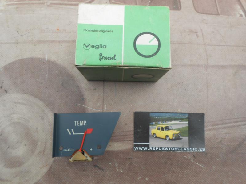 CK452 RELOJ INDICADOR TEMPERATURA MOTOR JEEP JEEPSTER COMMANDO Y COMANDO , VEGLIA 444111