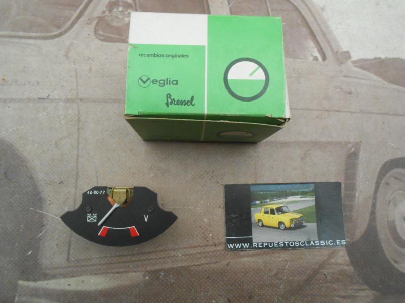 CK492 RELOJ AMPERIMETRO VOLTIMETRO CUADRO FURGONETA AVIA A-73 A-3500, JX , VEGLIA 468077