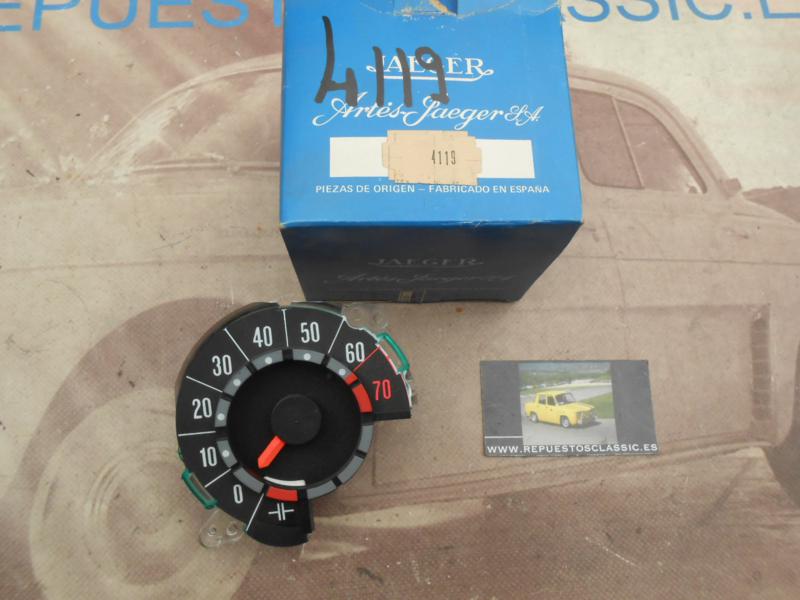 CK510 RELOJ CUENTARREVOLUCIONES CITROEN GS CLUB 78-> , JAEGER 4119