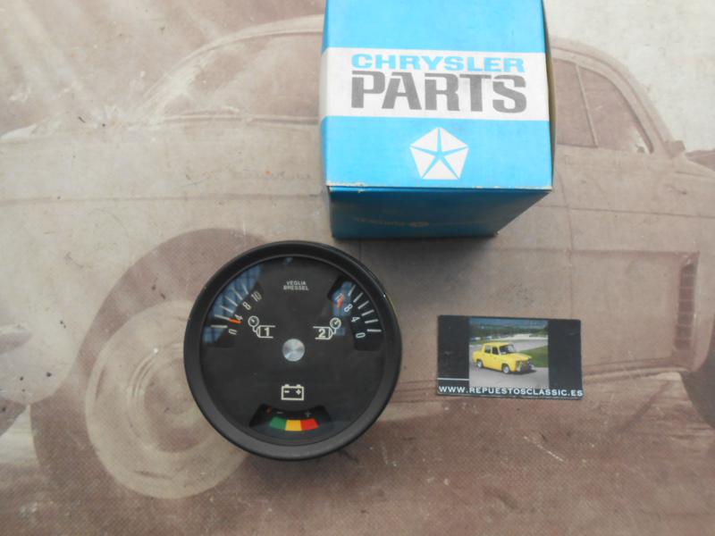 CK530 RELOJ MULTIFUNCION COMBINADO CUADRO CAMION TALBOT 24v , VEGLIA 404107