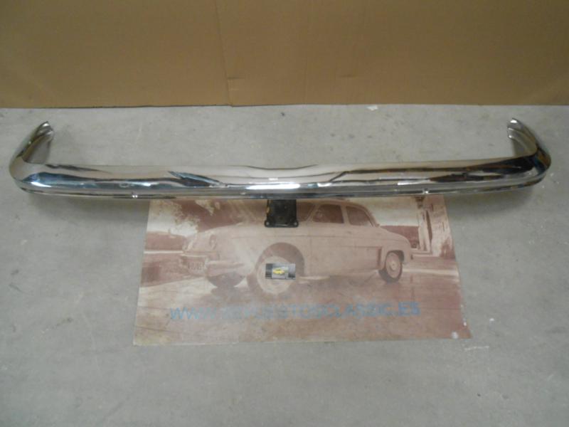 PAR68 PARAGOLPES TRASERO RENAULT 12 N, S FAMILIAR CON AGUJEROS PARA MOLDURA GOMA