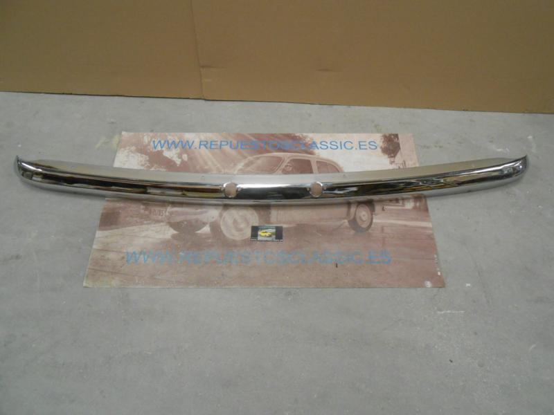 PAR104 PARAGOLPES TRASERO MORRIS 1100, 1300 CON AGUJEROS PARA LUZ MATRICULA