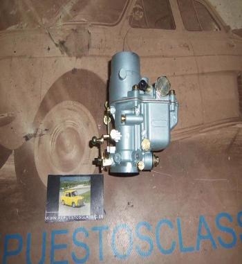 01 CARBURADOR NUEVO SEAT 600 TIPO WEBER 28 ICP APTO PARA TODOS LOS SEAT 600 SIN DEPRESOR DE DELCO.