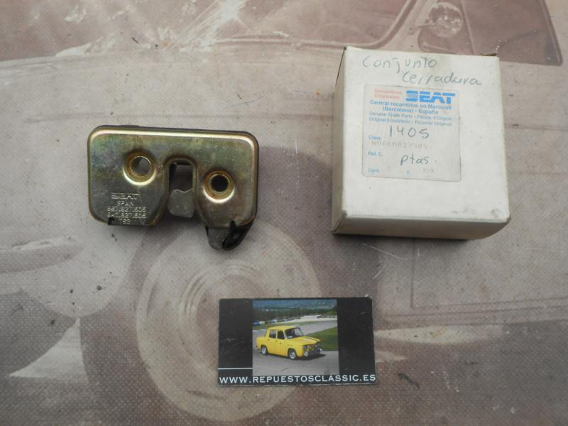 CER275 CERRADURA MALETERO SEAT IBIZA MKII, CORDOBA MKI 93-> , ORIGEN SEAT REF. 6K0827505 - 867827505