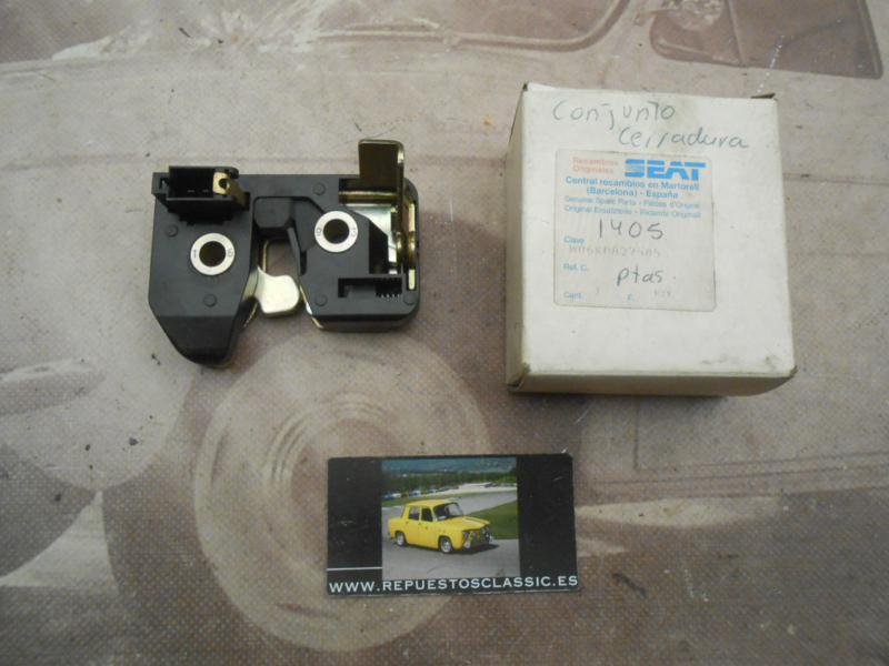 CER275 CERRADURA MALETERO SEAT IBIZA MKII, CORDOBA MKI 93-> , ORIGEN SEAT REF. 6K0827505 - 867827505