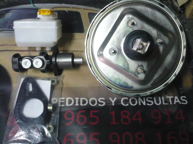 SF01 SERVOFRENO COMPLETO CON BOMBA 19 mm RENAULT SUPERCINCO GT TURBO
