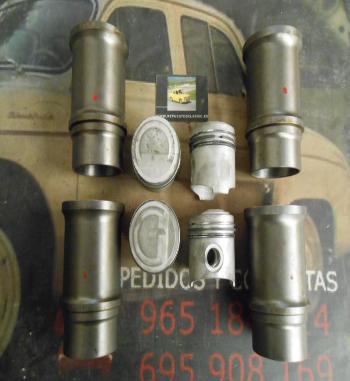 17 EQUIPO MOTOR RENAULT 67,70 mm RENAULT 4, 5, 6, 7 1037 cc