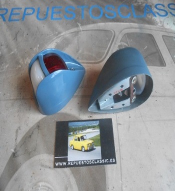 IRE351 JUEGO PILOTOS LATERAL MONTANTE RENAULT DAUPHINE, ONDINE