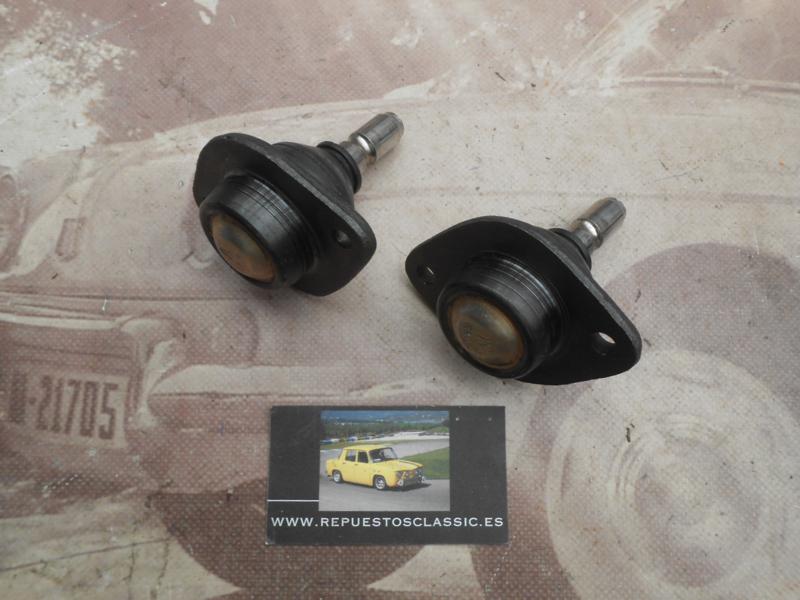 ROT148 TA739 JUEGO ROTULAS SUPERIORES SUSPENSIÓN DELANTERA SIMCA 1200, TALBOT 150, SOLARA, HORIZON