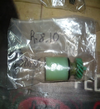CONJUNTO PIÑON REDUCTOR VELOCIDAD RENAULT 8, 8 TS, 10, A110. 13 