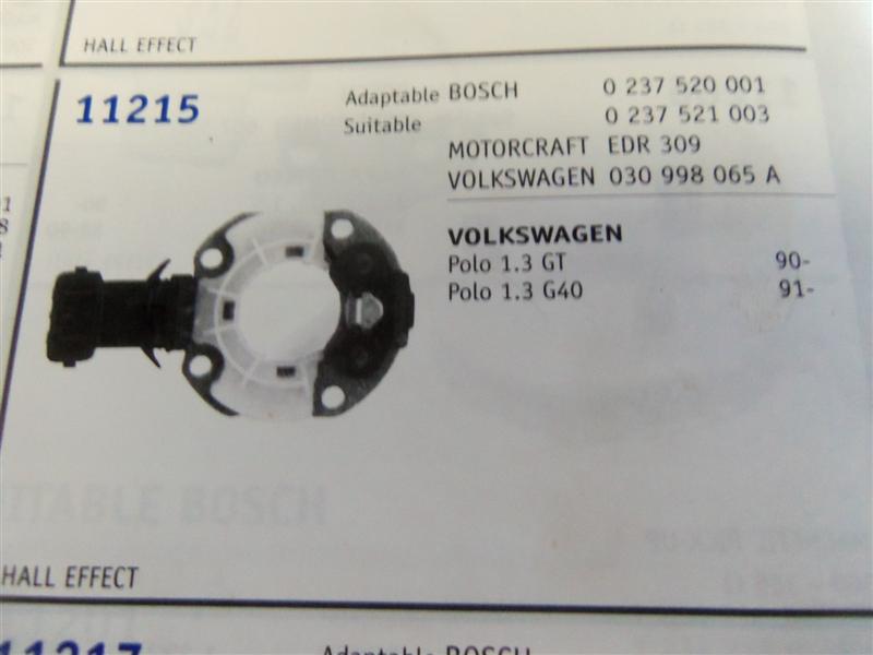 11215 CAPTADOR DE IMPULSOS VOLKSWAGEN POLO