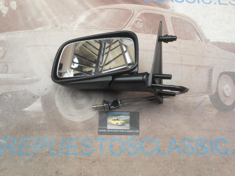 RET102 RETROVISOR EXTERIOR IZQUIERDO VOLKSWAGEN GOLF, JETTA MKII CON MANDO