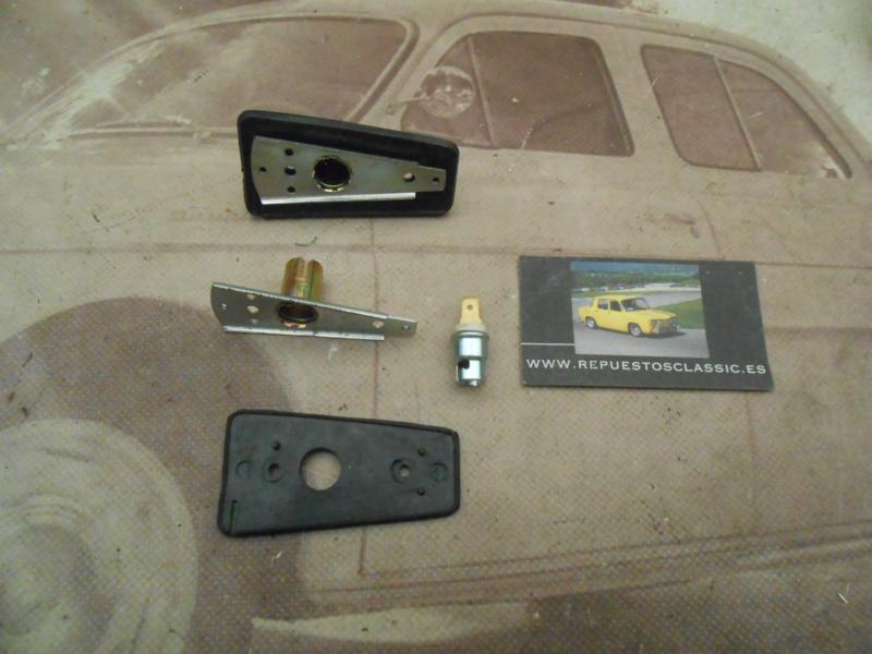 IRE387 JUEGO BASES PORTALAMPARAS PILOTOS INTERMITENTES LATERALES RENAULT 6, 12