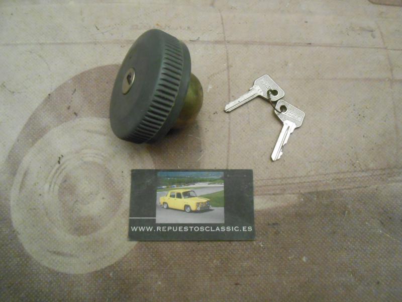 T42 TAPON GASOLINA CON LLAVE SEAT 124, 1430, 132, 850, 127, PANDA, RITMO