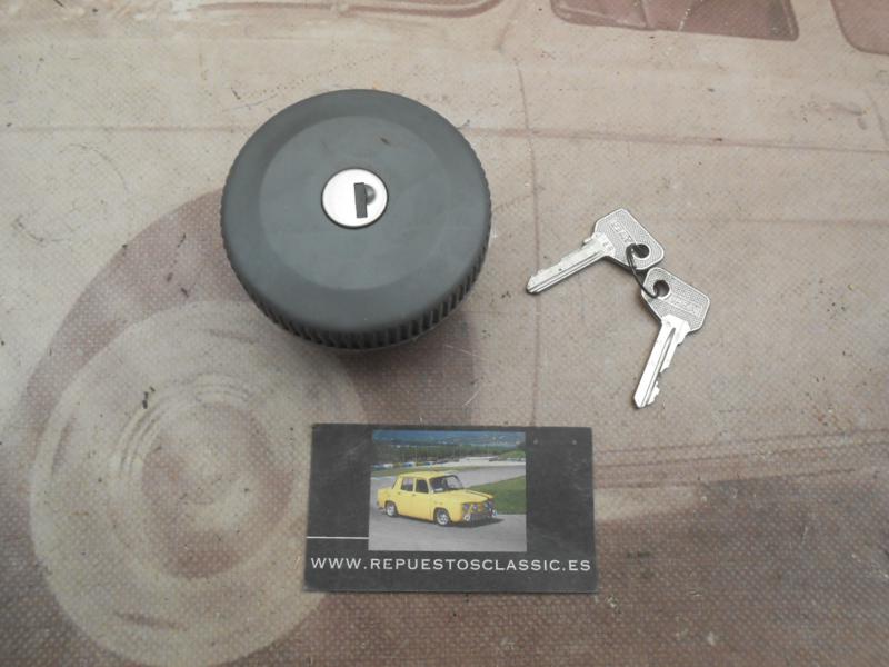 T42 TAPON GASOLINA CON LLAVE SEAT 124, 1430, 132, 850, 127, PANDA, RITMO