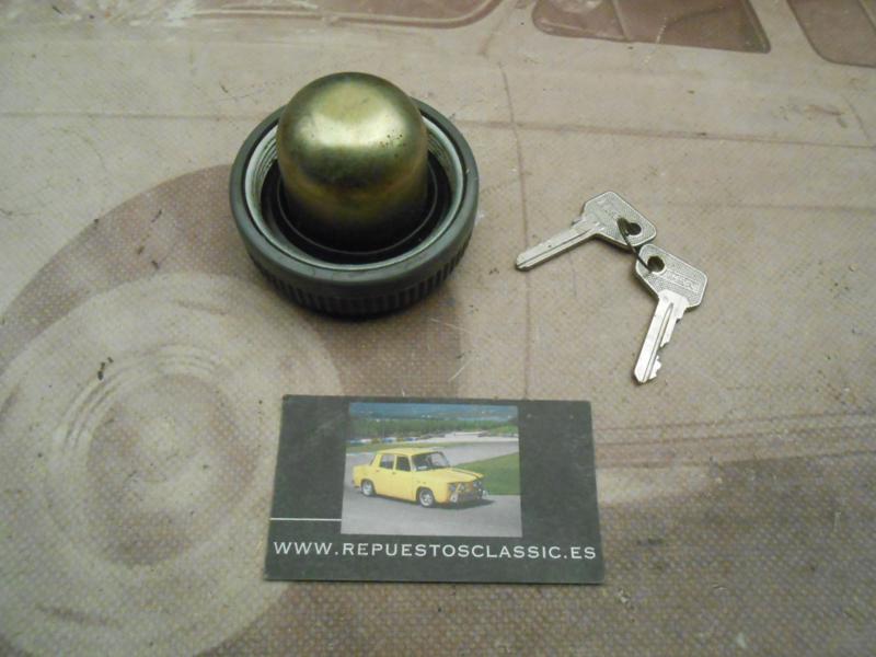 T42 TAPON GASOLINA CON LLAVE SEAT 124, 1430, 132, 850, 127, PANDA, RITMO