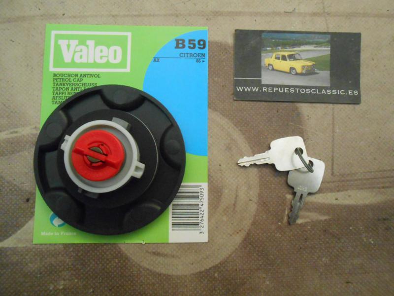 T60 TAPON DEPOSITO COMBUSTIBLE CITROEN AX 86->, VALEO B59 - 247509