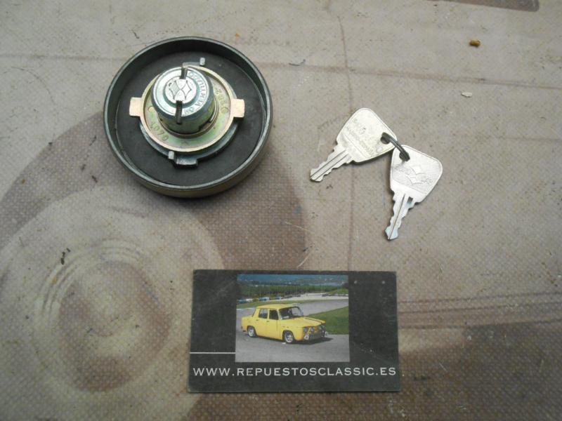 T83 TAPON DEPOSITO COMBUSTIBLE CON LLAVE SIMCA 1000, 1300, 1500 BREAK (1070)