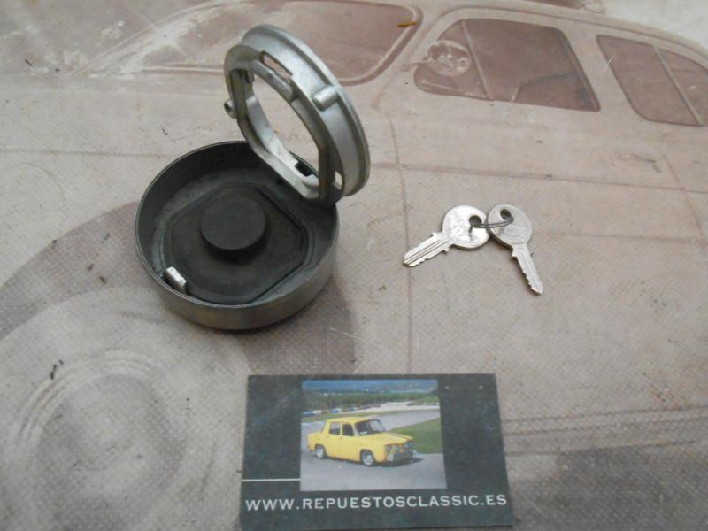 T88 TAPON DEPOSITO COMBUSTIBLE CON BISAGRA SIMCA 1000 ( DIAMETRO EXTERIOR 73mm INTERIOR 55mm )