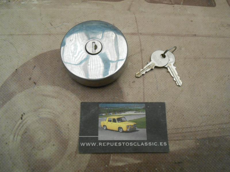 T90 TAPON DEPOSITO COMBUSTIBLE CON LLAVE MERCEDES DKW F1000, SIMCA 1200 DIAMETRO EXT. 68mm (2179)