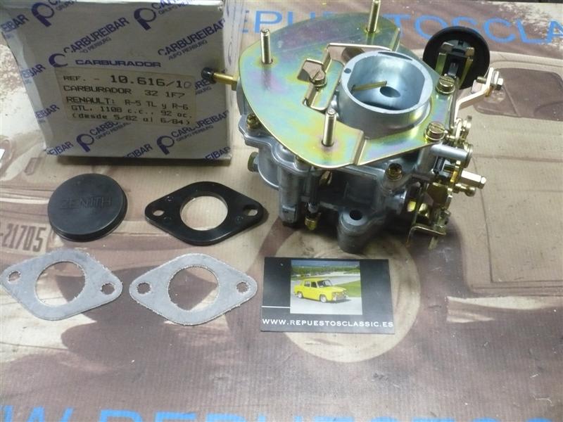 CZ-4 CARBURADOR ZENITH 32 IF7 RENAULT 4, 5, 6, 7 MOTOR 995, 1037