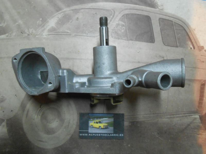 BA182 BOMBA AGUA PEUGEOT 504, 505 1.6, 1.8, 2.0 (VENTILADOR AUTOMATICO) EJE 148MM