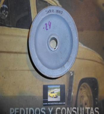 POLE24 POLEA CIGUEÑAL SIMCA 1000 68->, REF. FAE 445, FEMSA 63750-4