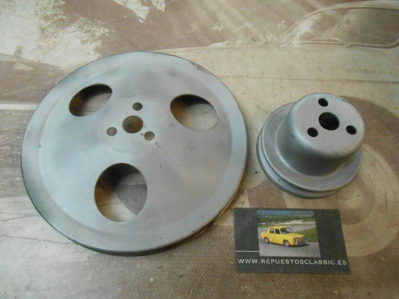 POLE39 CONJUNTO POLEAS BOMBA AGUA RENAULT 5 ALPINE