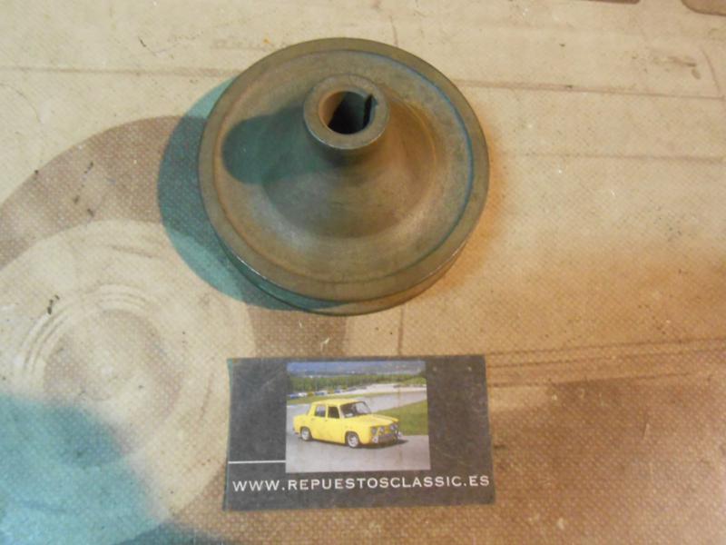 POLE82 POLEA BOMBA AGUA SIMCA 1000, FAE 424, REF. 55111.1 (DIAMETRO 102mm, EJE 15mm, LARGO 28mm, ALTURA 52mm)