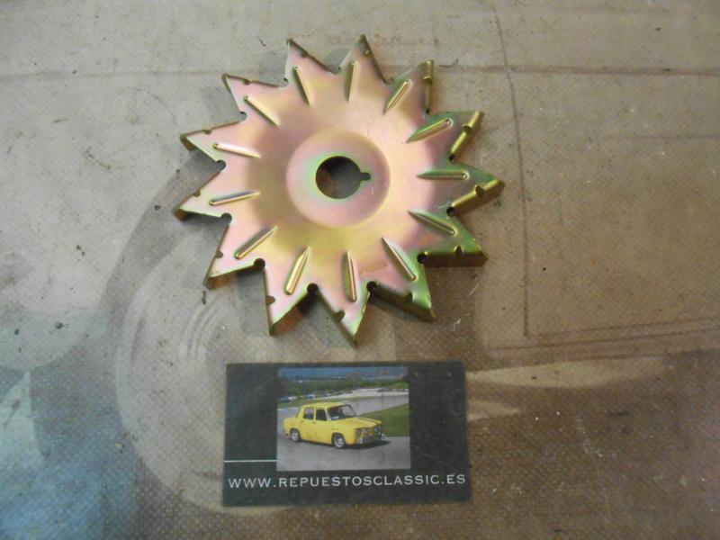 POLE92 ASPAS ALTERNADOR AUSTIN, SIMCA, TALBOT, RENAULT 12, ALPINE 1300, FIESTA, SEAT 600, 127, 1200, FAE 556, FEMSA 18505-2