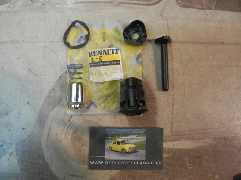 OR328 KIT REPARACION BOMBIN PORTON MALETERO RENAULT 5, ORIGEN RENAULT 7702000637