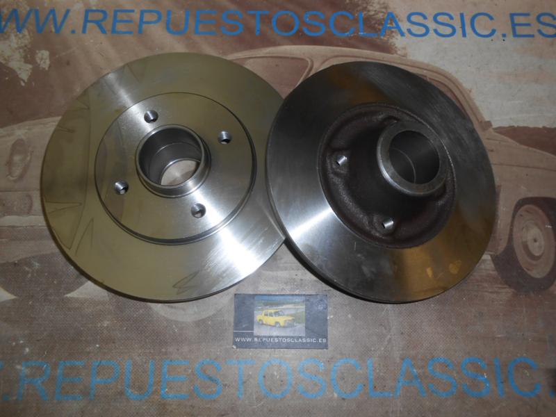 FZ613129 P2 JUEGO DISCOS FRENO TRASERO RENAULT SUPERCINCO GT TURBO, 238mm