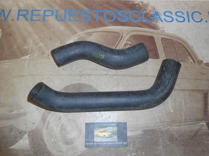 MA33 KIT MANGUITOS AGUA INFERIOR Y SUPERIOR RADIADOR SEAT 127, FURA
