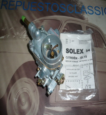 CARBURADOR SOLEX 34 PBIC CITROEN ID.19