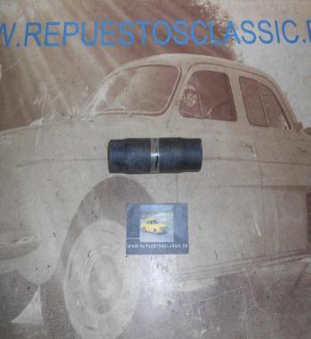 MA208 MANGUITO SUPERIOR RADIADOR SEAT 600, REF. 018446 (INT. 25mm, LARGO 125mm)