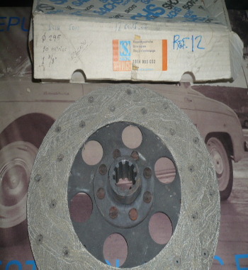 DEi92P2 DISCO EMBRAGUE RIGIDO AVIA 5000, DIAMETRO 295x10x35,5