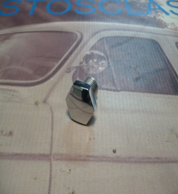 TORNILLO CROMADO TAPACUBOS RENAULT 4, 5, 6, 7, 8, 10, 12, DAUPHI