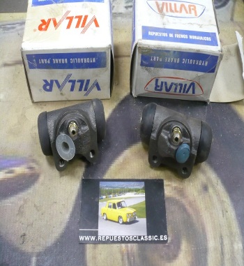 ST167 JUEGO BOMBINES FRENO TRASERO RENAULT 9, 11, 14, 18, SUPERCINCO, PEUGEOT 309 (22mm) VILLAR 6235728/29