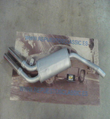 SILENCIOSO SEAT 127 2 SALIDAS CROMADAS RPT SPORT