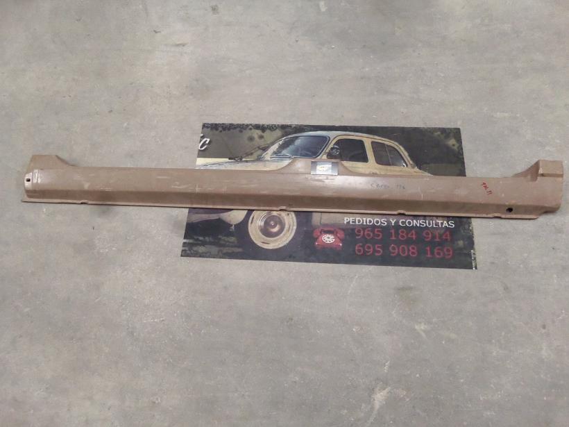 TAL21 FALDON BAJO PUERTA (TALONERA, SOLERA) IZQUIERDA SEAT RITMO