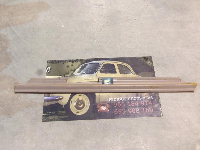 TAL37 FALDON BAJO PUERTA (TALONERA, SOLERA) DERECHA RENAULT 6