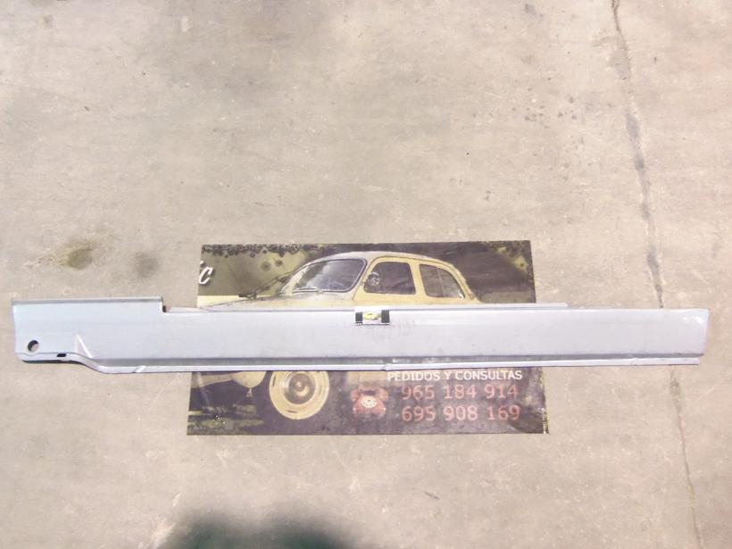 TAL40 FALDON BAJO PUERTA (TALONERA, SOLERA) DERECHA RENAULT 5 ,2PUERTAS