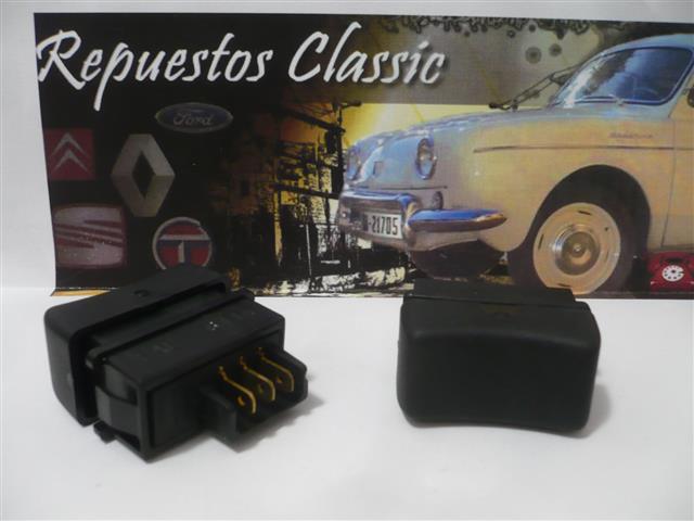 C00 6114 INTERRUPTOR SIN SIMBOLO 1 POSICIÓN RENAULT 4, 5, 14, 18, FUEGO