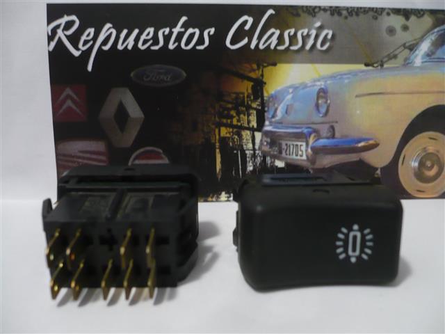 C00 6127 INTERRUPTOR WARNING RENAULT 5 ALPINE, TURBO, SUPERCINCO, GT TURBO, 9, 11, 14, 18, FUEGO