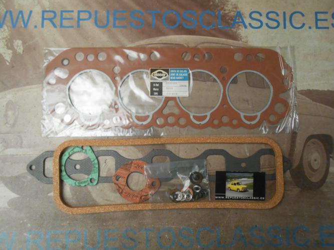 JM159 JUEGO JUNTAS CULATA SAVA PEGASO J4 1.5 3ªSERIE (MOTOR 1489cc. PISTON 73mm.)