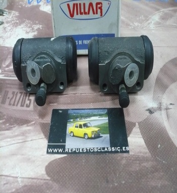 V5595 JUEGO BOMBINES FRENO TRASERO EBRO JEEP MEDIDA 15/16"