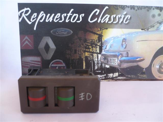 C01 6434 INTERRUPTOR FAROS ANTINIEBLA SEAT RITMO, FIAT RITMO MARRON