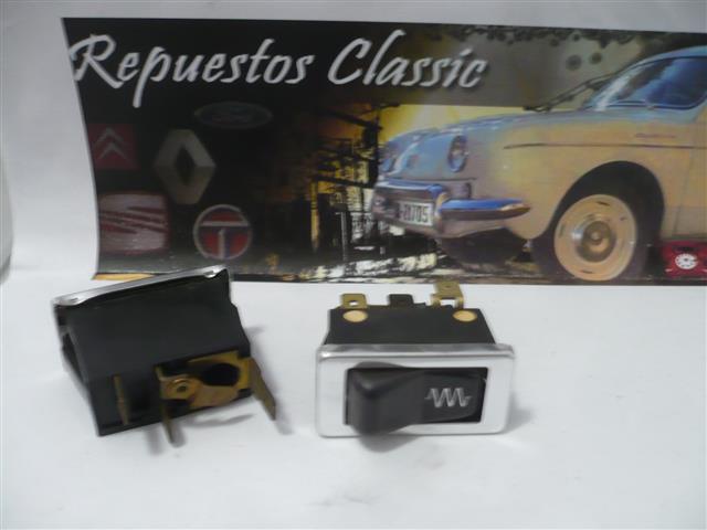 C03 6227 INTERRUPTOR LUNETA TERMICA ILUMINADO SIMCA 1200, TALBOT 180, DODGE 3700