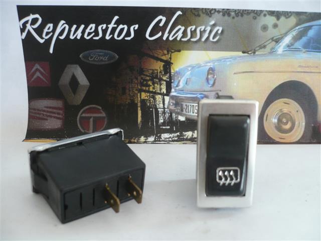 C03 6239 INTERRUPTOR LUNETA TERMICA SIMCA 1200 DESDE 1977, SIMCA MATRA RANCHO